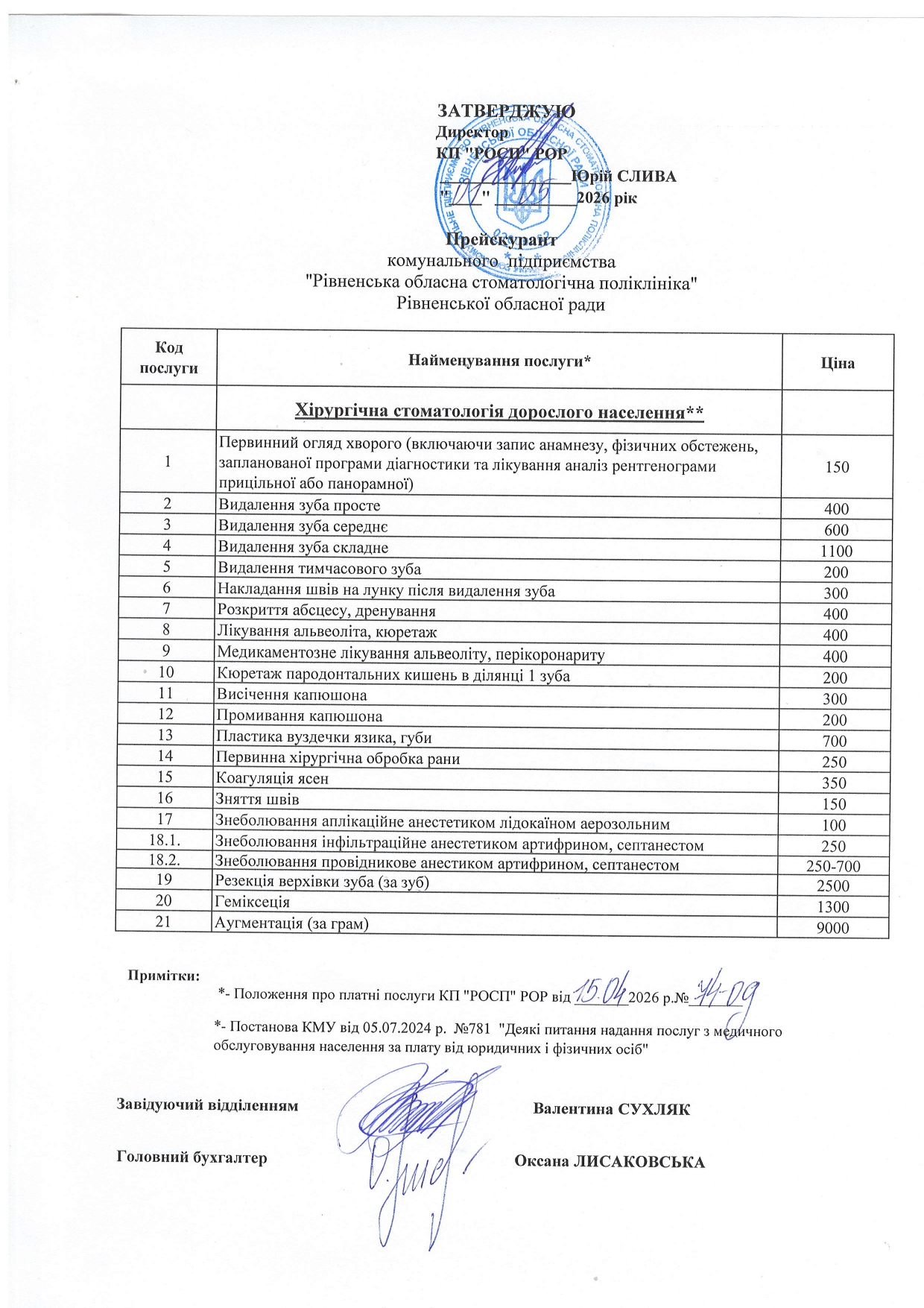 Хірургічна стоматологічна допомога
